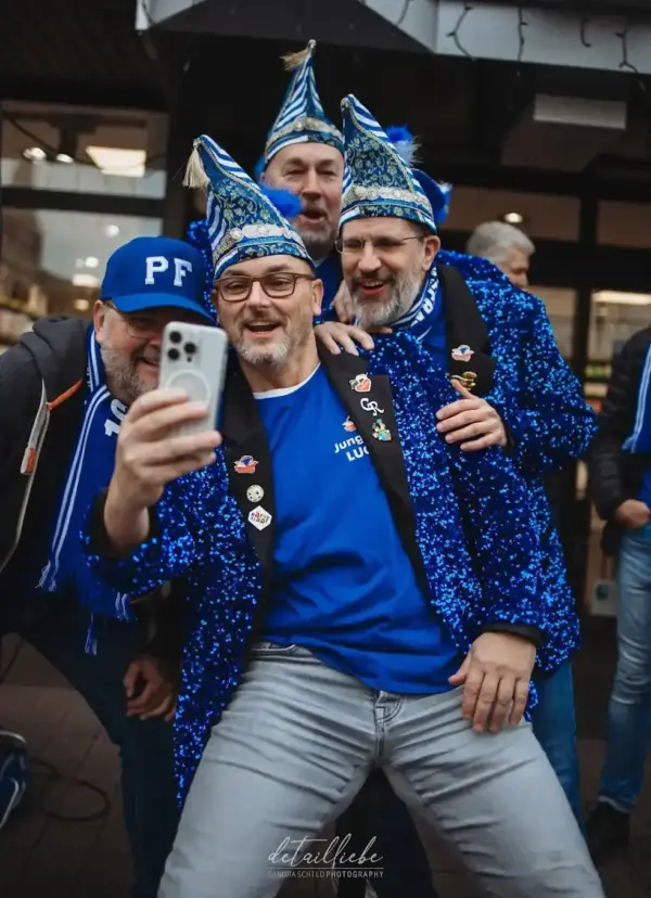 Letztes Selfie vor der Barbierung